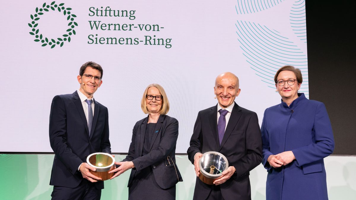 PM: Werner-von-Siemens-Ring 2024 an Peter Kürz und Michael Kösters überreicht