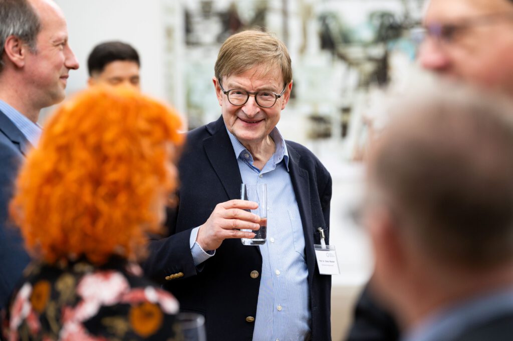 Foto der Podiumsdiskussion "Was braucht das deutsche Innovationssystem?" am 30.09.2025 der Stiftung Werner-von-Siemens-Ring