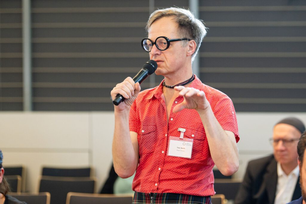 Foto der Podiumsdiskussion "Was braucht das deutsche Innovationssystem?" am 30.09.2025 der Stiftung Werner-von-Siemens-Ring